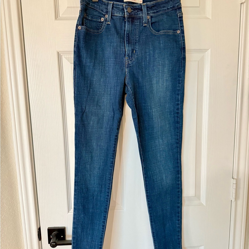 Levi's 721 Denim Skinny Jeans - High Waisted